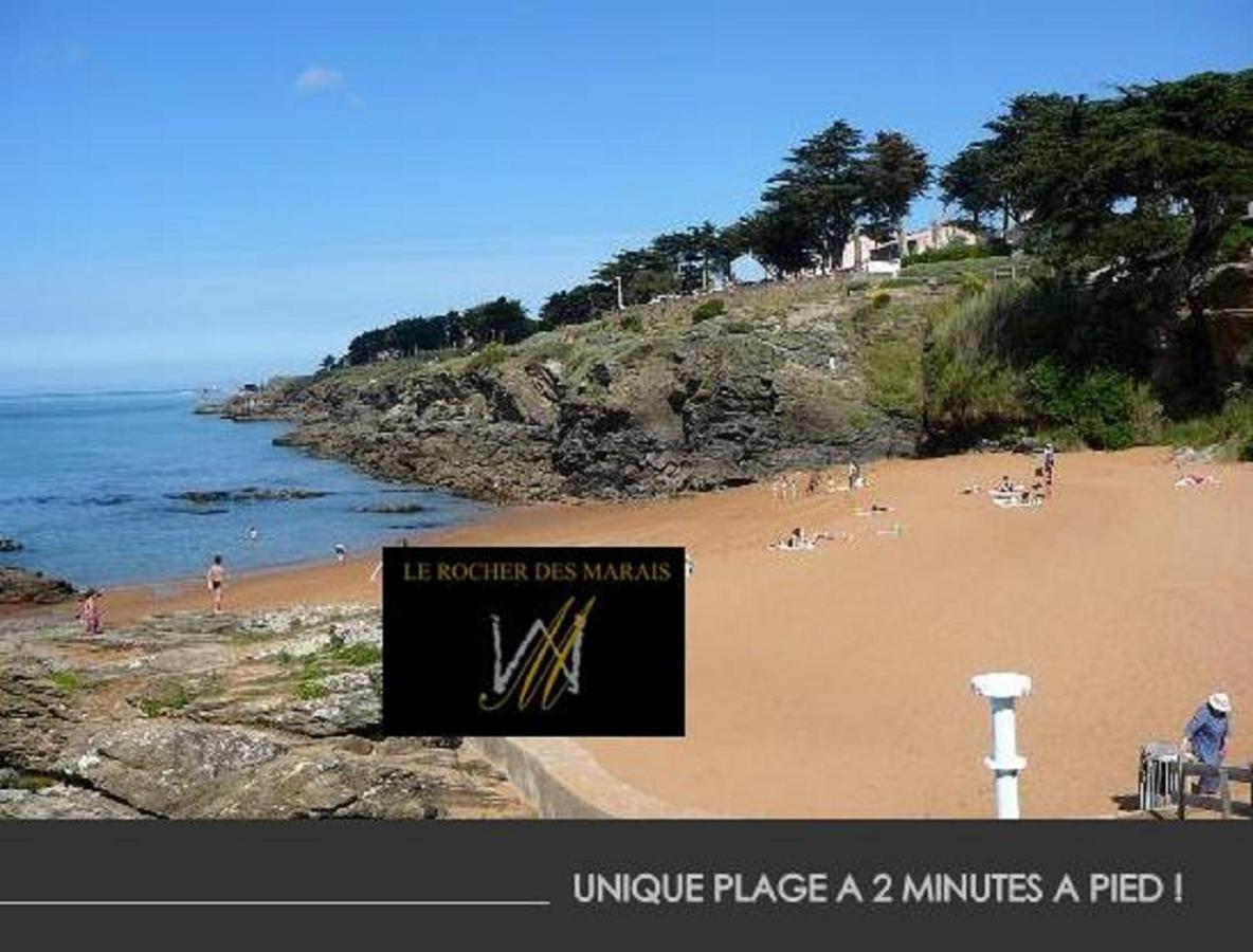 Hotel Particulier Le Rocher Des Marais "Proximite Plage & Vue Mer Pour Certains Hebergements" Pornic Bagian luar foto