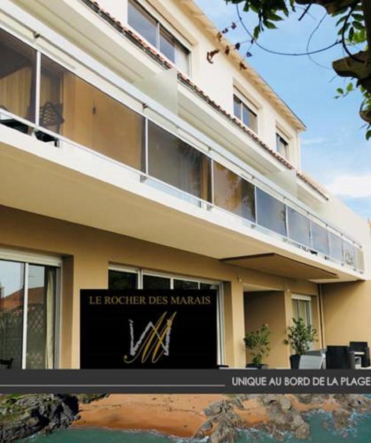 Hotel Particulier Le Rocher Des Marais "Proximite Plage & Vue Mer Pour Certains Hebergements" Pornic Bagian luar foto